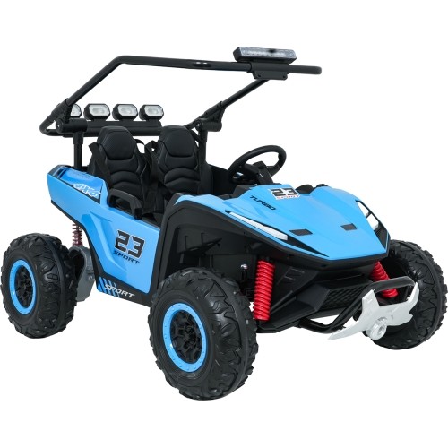 Pojazd elektryczny Buggy TURBO 23, niebieski