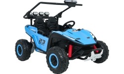 Pojazd elektryczny Buggy TURBO 23, niebieski