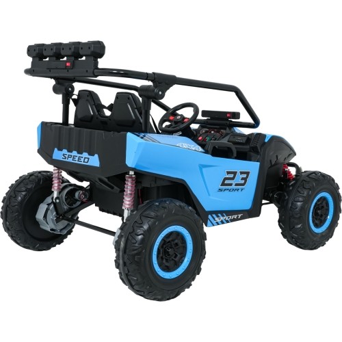 Pojazd elektryczny Buggy TURBO 23, niebieski