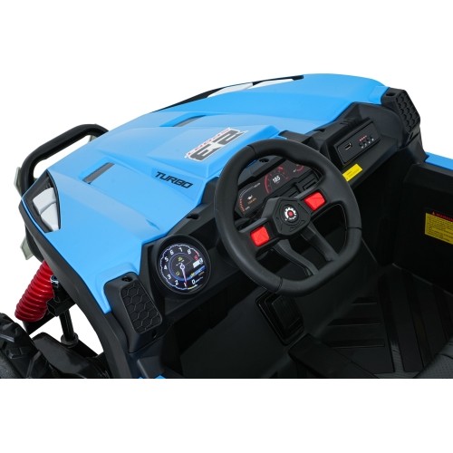 Pojazd elektryczny Buggy TURBO 23, niebieski