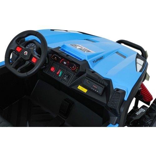 Pojazd elektryczny Buggy TURBO 23, niebieski