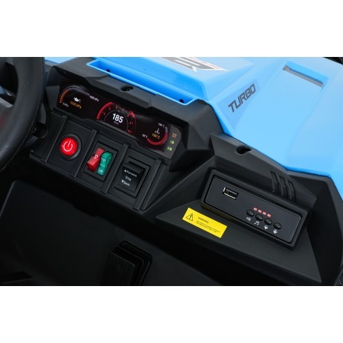 Pojazd elektryczny Buggy TURBO 23, niebieski