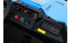 Pojazd elektryczny Buggy TURBO 23, niebieski