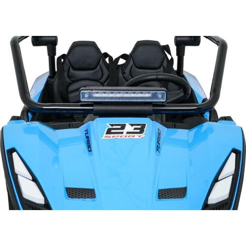 Pojazd elektryczny Buggy TURBO 23, niebieski