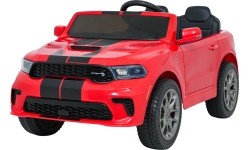Pojazd elektryczny Dodge Durango, czerwony