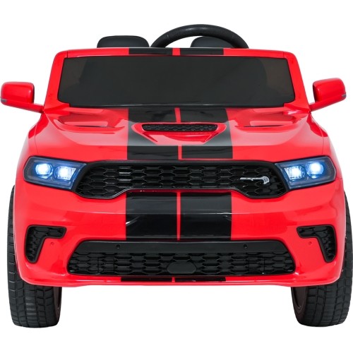 Pojazd elektryczny Dodge Durango, czerwony