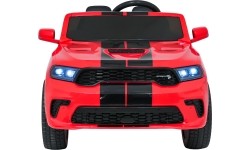 Pojazd elektryczny Dodge Durango, czerwony