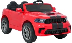 Pojazd elektryczny Dodge Durango, czerwony