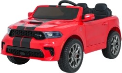 Pojazd elektryczny Dodge Durango, czerwony