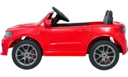Pojazd elektryczny Dodge Durango, czerwony