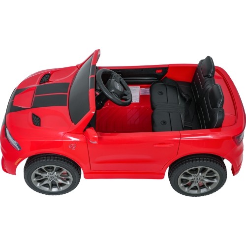 Pojazd elektryczny Dodge Durango, czerwony