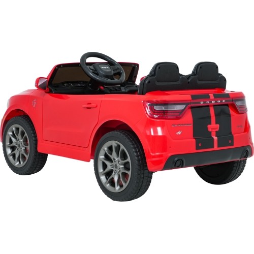 Pojazd elektryczny Dodge Durango, czerwony