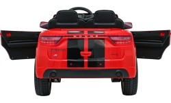 Pojazd elektryczny Dodge Durango, czerwony