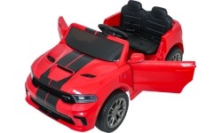 Pojazd elektryczny Dodge Durango, czerwony