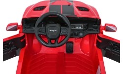 Pojazd elektryczny Dodge Durango, czerwony