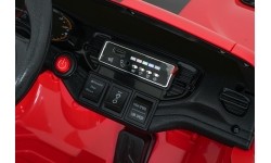 Pojazd elektryczny Dodge Durango, czerwony