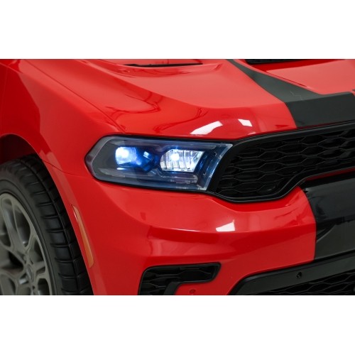 Pojazd elektryczny Dodge Durango, czerwony