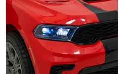Pojazd elektryczny Dodge Durango, czerwony