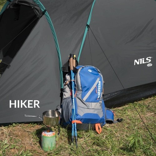 Namiot turystyczny Nils Camp Hiker NC6010, szary