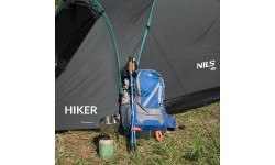 Namiot turystyczny Nils Camp Hiker NC6010, szary