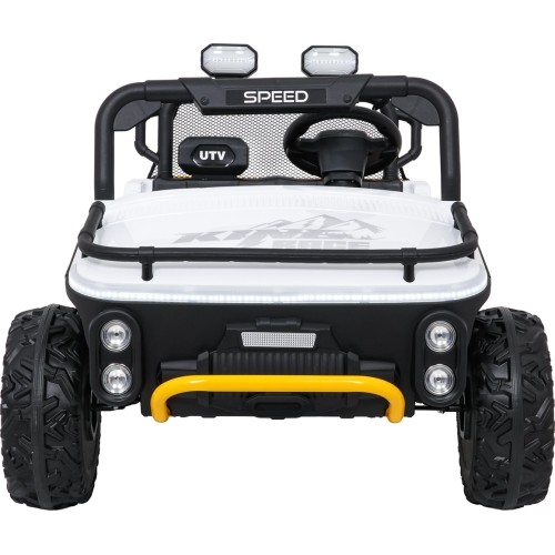 Pojazd elektryczny dla dzieci Buggy UTV Speed, biały