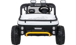 Pojazd elektryczny dla dzieci Buggy UTV Speed, biały
