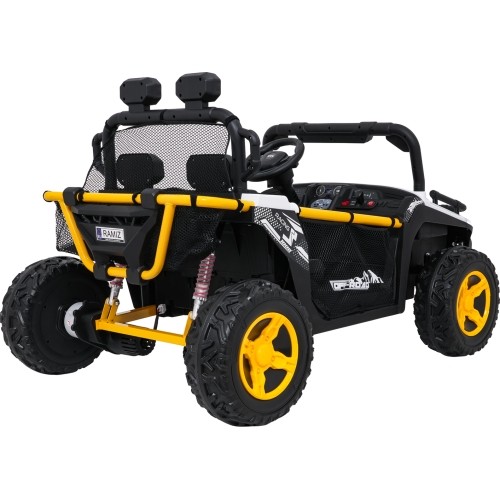 Pojazd elektryczny dla dzieci Buggy UTV Speed, biały