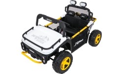 Pojazd elektryczny dla dzieci Buggy UTV Speed, biały