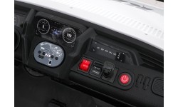Pojazd elektryczny dla dzieci Buggy UTV Speed, biały
