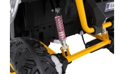 Pojazd elektryczny dla dzieci Buggy UTV Speed, biały