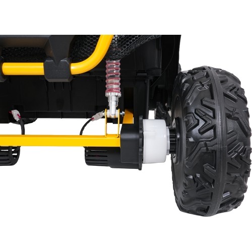 Pojazd elektryczny dla dzieci Buggy UTV Speed, biały