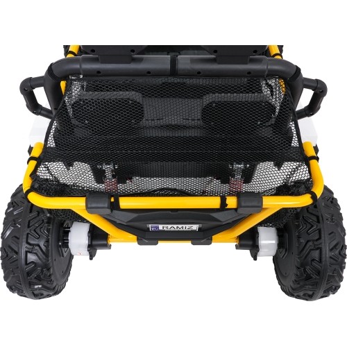 Pojazd elektryczny dla dzieci Buggy UTV Speed, biały