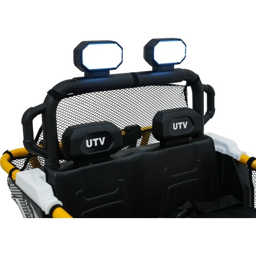 Pojazd elektryczny dla dzieci Buggy UTV Speed, biały