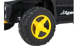 Pojazd elektryczny dla dzieci Buggy UTV Speed, biały