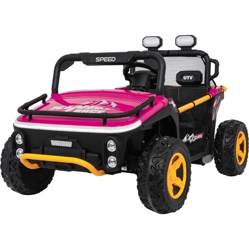 Pojazd elektryczny Buggy UTV SPEED, różowy