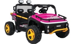 Pojazd elektryczny Buggy UTV SPEED, różowy