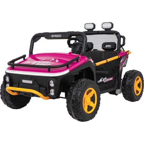 Pojazd elektryczny Buggy UTV SPEED, różowy