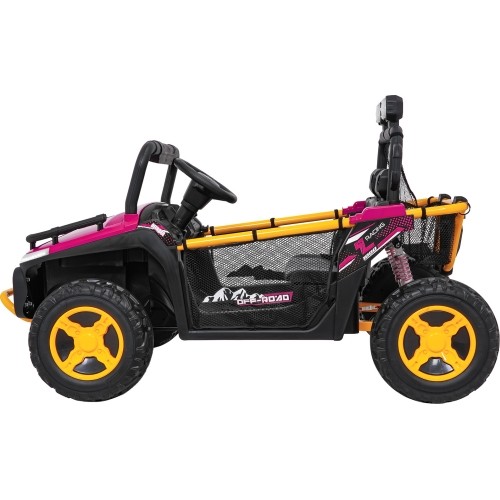 Pojazd elektryczny Buggy UTV SPEED, różowy