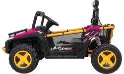 Pojazd elektryczny Buggy UTV SPEED, różowy