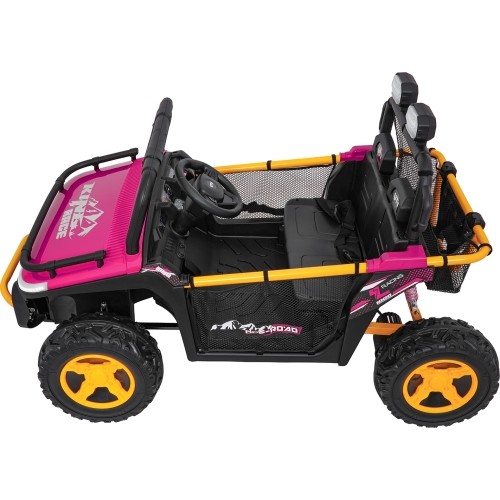 Pojazd elektryczny Buggy UTV SPEED, różowy