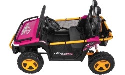 Pojazd elektryczny Buggy UTV SPEED, różowy