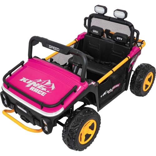 Pojazd elektryczny Buggy UTV SPEED, różowy