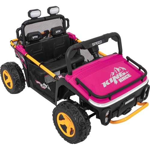 Pojazd elektryczny Buggy UTV SPEED, różowy