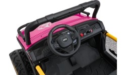 Pojazd elektryczny Buggy UTV SPEED, różowy