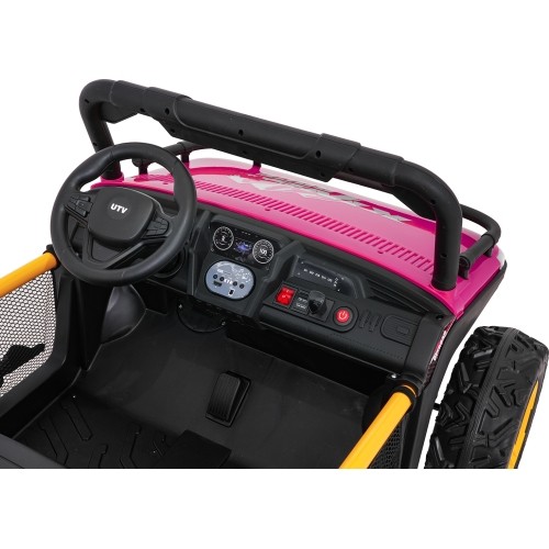 Pojazd elektryczny Buggy UTV SPEED, różowy