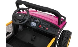 Pojazd elektryczny Buggy UTV SPEED, różowy