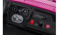 Pojazd elektryczny Buggy UTV SPEED, różowy