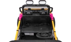 Pojazd elektryczny Buggy UTV SPEED, różowy