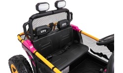 Pojazd elektryczny Buggy UTV SPEED, różowy