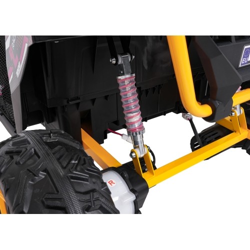 Pojazd elektryczny Buggy UTV SPEED, różowy